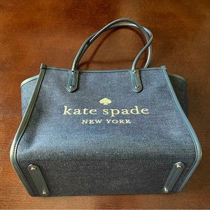 Kate spade denim purse